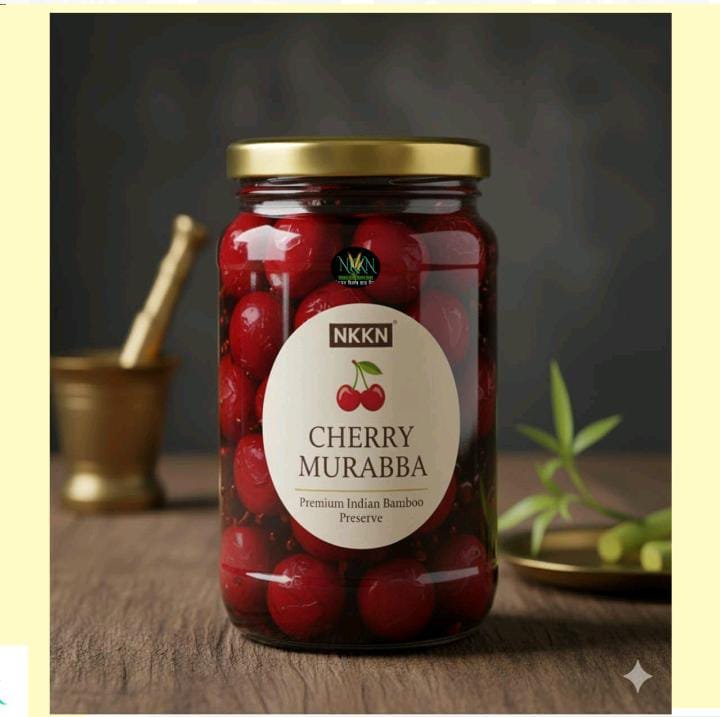 Cherry Murabba by NKK A Sweet Jewel of Taste and Health