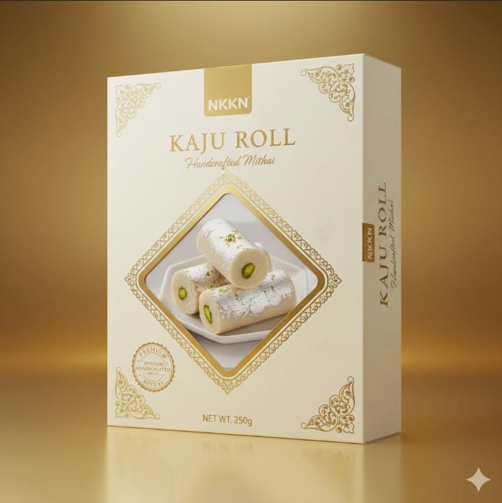 Kaju Roll Dessert The Royal Indulgence of India by NKKN