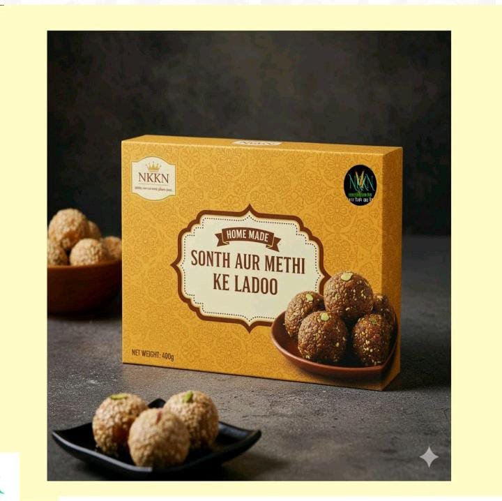 Saunth and Methi Laddu A Traditional Wellness Sweet by NKKN