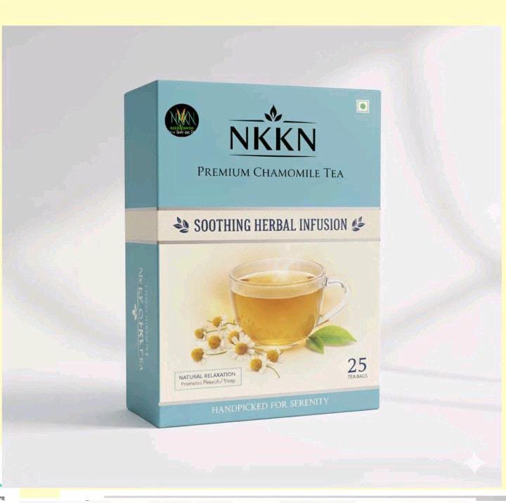 Premium Chamomile Tea Calm Your Mind & Elevate Your Evenings with NKKN
