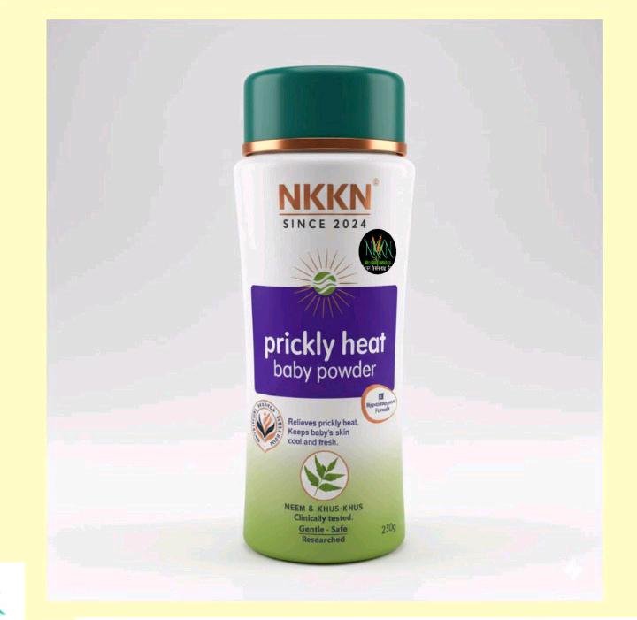 NKKN Prickly Heat Baby Powder Gentle Care for Delicate Skin