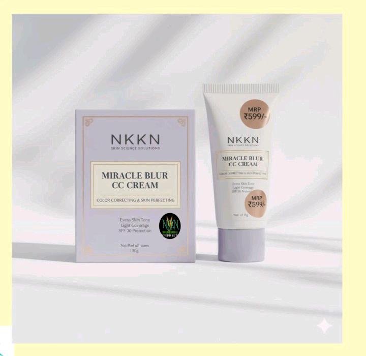 NKKN Miracle Blur Cream Flawless Skin Instantly with a Smooth Airbrushed Finish