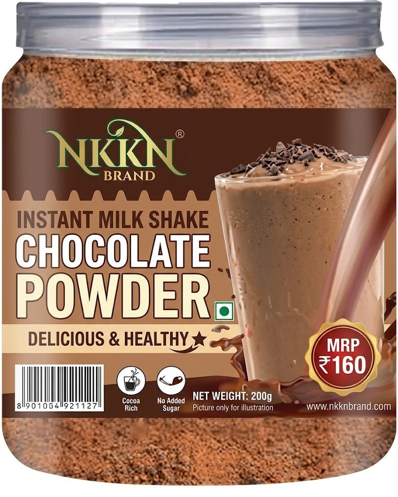 NKKN Brand Instant Milkshake Chocolate Powder