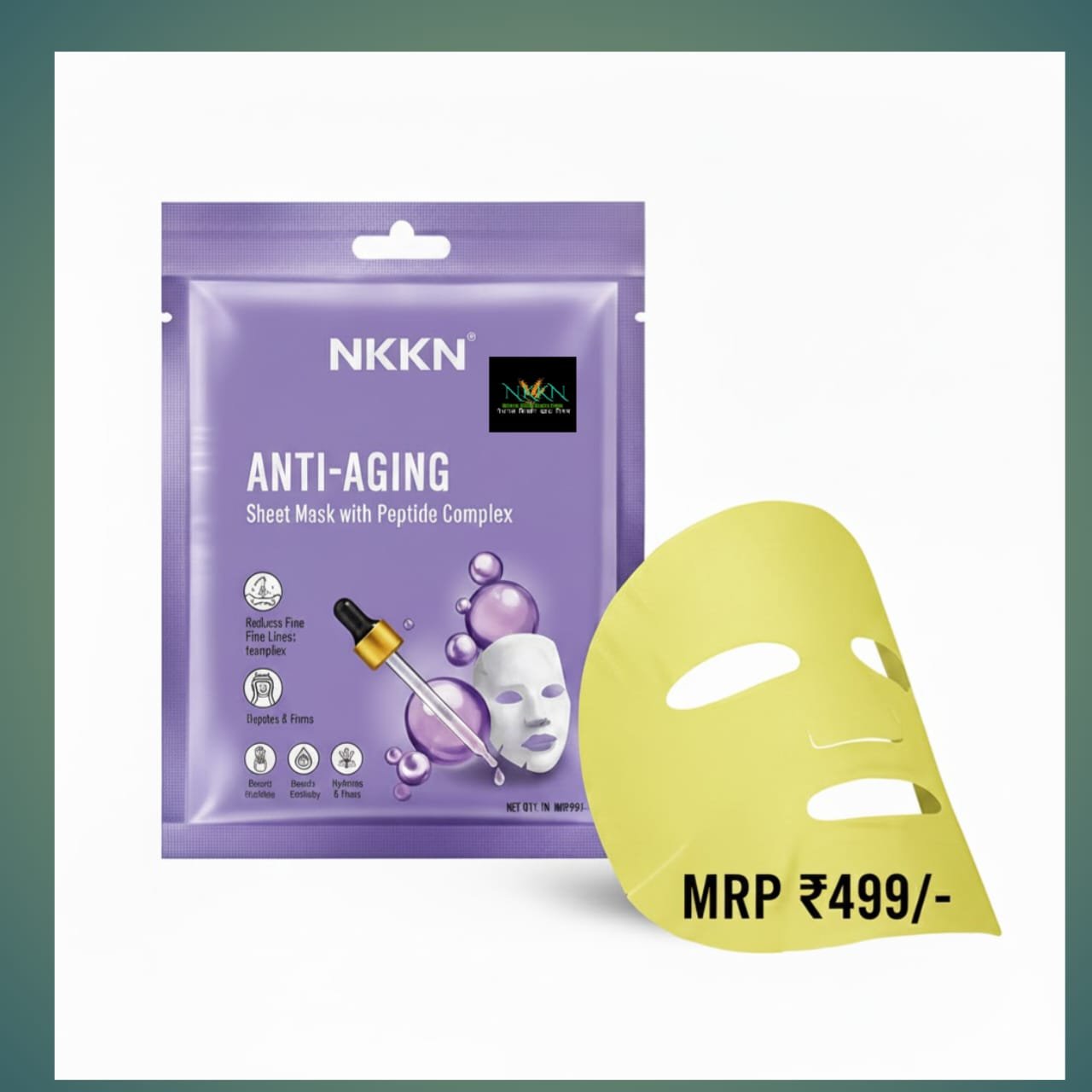 NKKN Anti-Aging Sheet Mask – Revitalize Your Skin for a Youthful and Radiant Glow