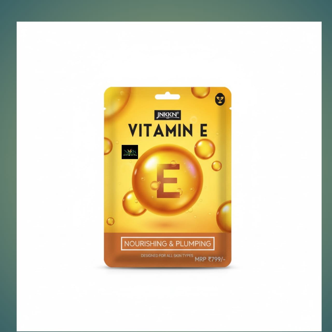 NKKN Brand Vitamin C Sheet Mask – Brighten, Hydrate & Refresh Your Skin Naturally