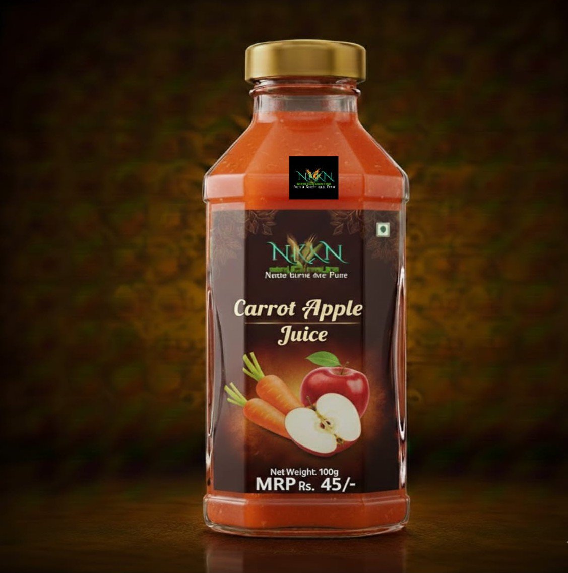 NKKN Brand Carrot Apple Juice: A Delicious Blend of Taste and Nutrition